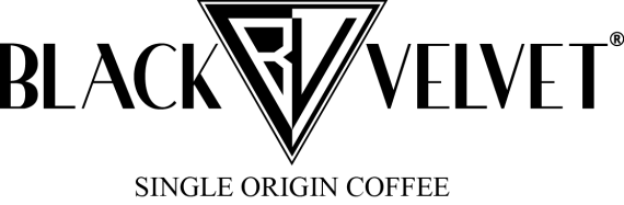 Black Velvet Single Origin Logo Zwart